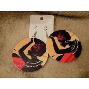 New African Lady earrings